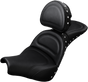 SADDLEMEN Explorer Special Seat - Backrest Explorer Special Seat — Includes Backrest - Team Dream Rides
