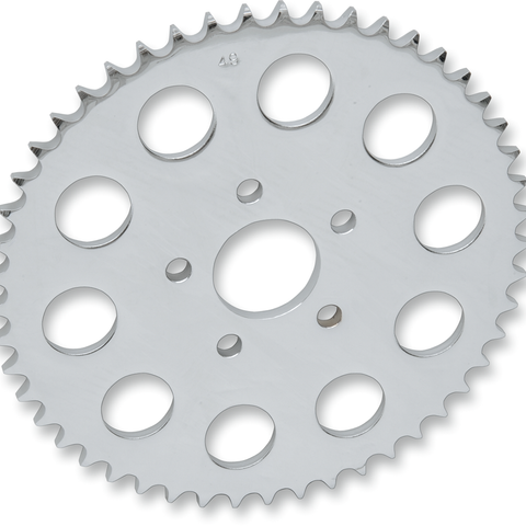DRAG SPECIALTIES Rear Wheel Sprocket - 51-Tooth - Chrome Rear Wheel Sprocket - Team Dream Rides