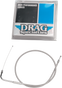 DRAG SPECIALTIES 28-3/4" Braided Idle Cable Stainless Braided Throttle/Idle Cable - Team Dream Rides