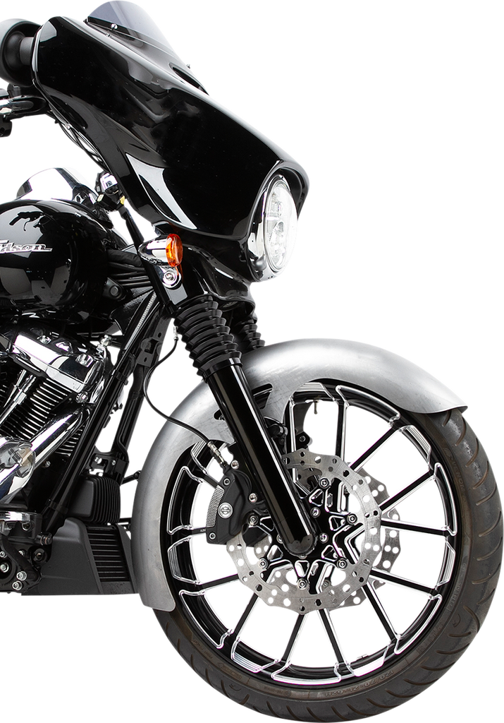 ARLEN NESS Real Steel Rapper Front Fender - 21" - 5.9" W - FLHT Real Steel Rapper Front Fender - Team Dream Rides