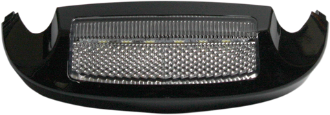 CUSTOM DYNAMICS Led Front Fender Tip - White LED/Clear Lens - Chrome Front LED Fender Tip Housing - Team Dream Rides