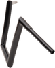 TODD'S CYCLE Gloss Black 1-1/2" Strip Handlebar with 12" Rise 1-1/2" Strip Handlebar - Team Dream Rides