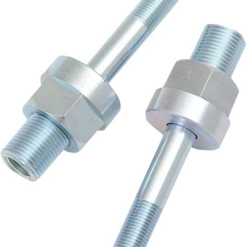 BURLY BRAND Adjustable Shock Lowering Kit - Silver Zinc Finish - Lowers 0