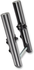 ARLEN NESS Hot Legs Fork Legs - Custom Single Disc - 10-Gauge - Black/Silver Hot Legs Fork Leg — 10 Gauge - Team Dream Rides