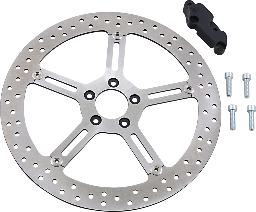 ARLEN NESS Big Brake Rotor - 15" Left - Sportster Big Brake Floating Rotor Kit - Team Dream Rides