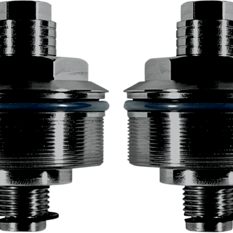 SPEED MERCHANT Fork Preload Adjuster - Black Anodized Finish - 49 mm Fork Preload Adjusters - Team Dream Rides