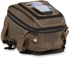 BURLY BRAND Tank Tail Bag - Wax Cotton Voyager Cordura Tank Bag - Team Dream Rides