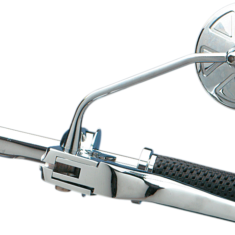 DRAG SPECIALTIES Stealth III Mirror - Round Round Series Mirror - Team Dream Rides