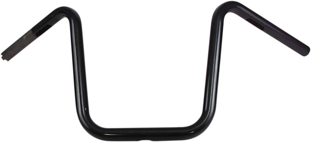 DRAG SPECIALTIES Black 12" Narrow Ape Handlebar for TBW 1" Handlebar — Narrow/Ape Hanger - Team Dream Rides