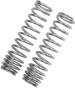 PROGRESSIVE SUSPENSION Shock Springs - 12-Series - Chrome - 90-130 lb/in 12  Series Shock Springs - Team Dream Rides