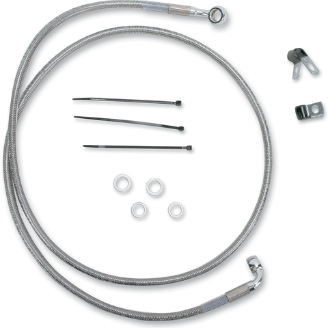 DRAG SPECIALTIES Brake Line - Front - +8