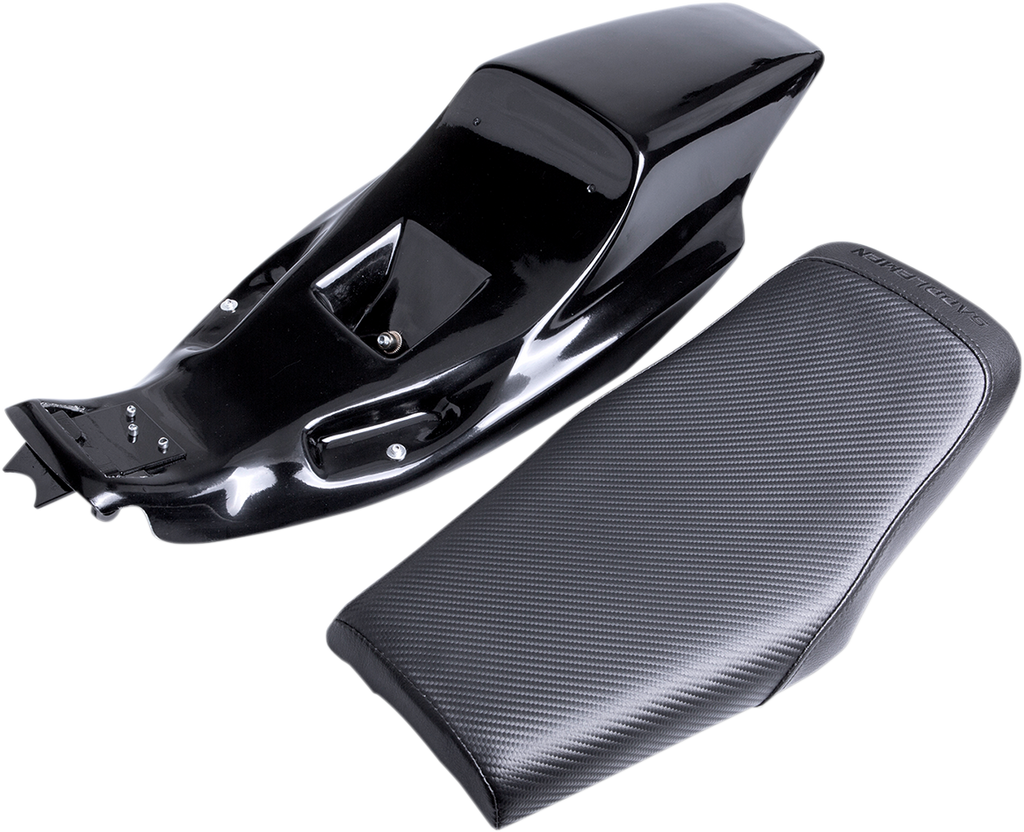 SADDLEMEN Eliminator Seat Kit - Carbon Fiber Eliminator Tail Section/Seat - Team Dream Rides