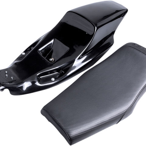 SADDLEMEN Eliminator Seat Kit - Carbon Fiber Eliminator Tail Section/Seat - Team Dream Rides