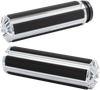 ARLEN NESS Chrome 10-Gauge Grips for Cable Ness-Tech® 10-Gauge Comfort Grips - Team Dream Rides