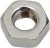 DRAG SPECIALTIES 1/4"-20 Chrome Hex Nut Hex Nuts - Team Dream Rides