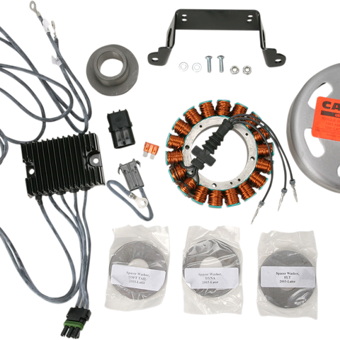 COMPU-FIRE Charging - System - 40A 40A 3-Phase Charging System with Vented Rotor - Team Dream Rides