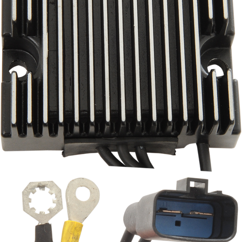 DRAG SPECIALTIES Regulator - FXD '99-'03 Black Premium Voltage Regulator - Team Dream Rides