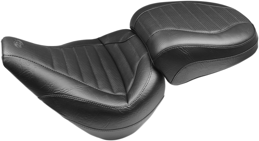 MUSTANG Passenger Touring Seat - FXBR Passenger Tour Seat — Compatible with Drivers Backrest - Team Dream Rides