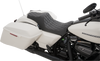 DRAG SPECIALTIES SEATS Predator III Seat - Double Diamond - Vinyl - Silver Stitched - FL Predator III Seat - Team Dream Rides