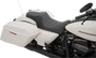 DRAG SPECIALTIES SEATS Predator III Seat - Double Diamond - Vinyl - Silver Stitched - FL Predator III Seat - Team Dream Rides