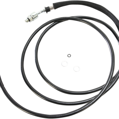 DRAG SPECIALTIES Clutch Line Stainless Steel Hydraulic Clutch Line - Team Dream Rides