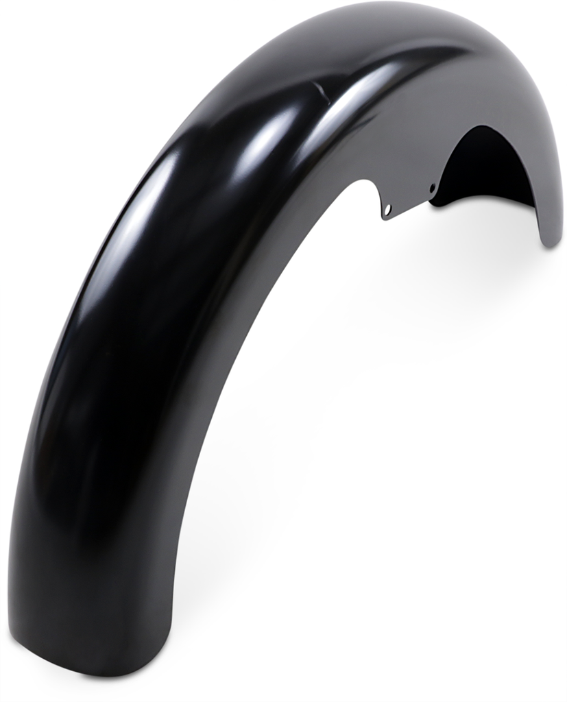 KLOCK WERKS Wrapper Front Fender Kit - Black - Steel - 19" Hugger Series Front Fender - Team Dream Rides