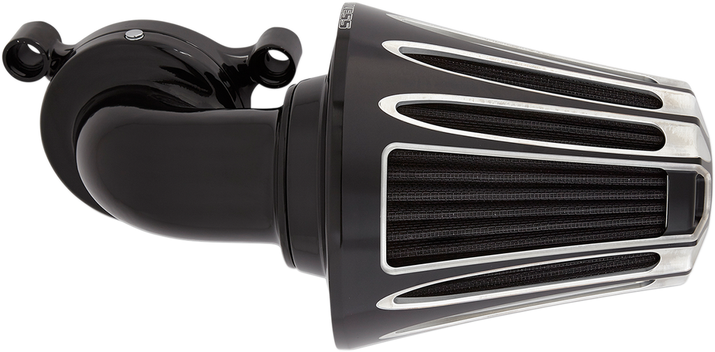 ARLEN NESS Air Cleaner Monster Deep-Cut Black Monster Sucker Air Cleaner Kit with Cover — Deep Cut - Team Dream Rides