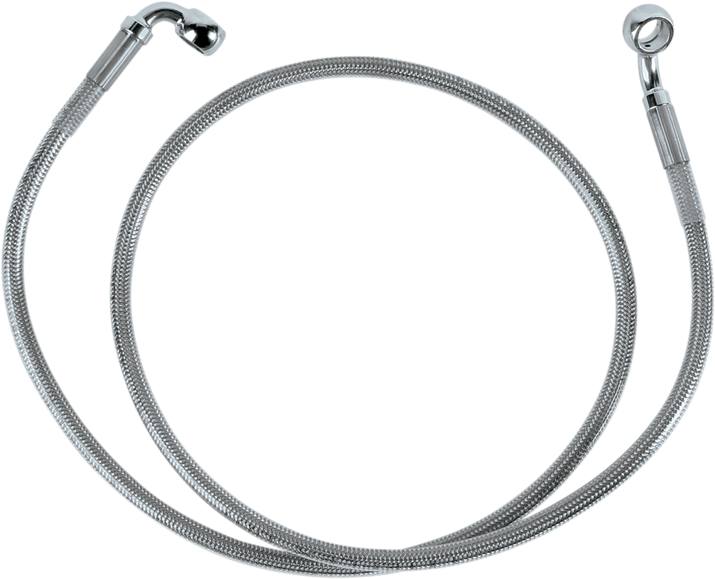 DRAG SPECIALTIES Brake Line - Front - FXDL Stainless Steel Brake Line Kit - Team Dream Rides