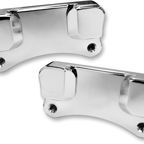 DRAG SPECIALTIES Fender-To-Fork Adapters - Chrome Fender-To-Fork Adapter - Team Dream Rides