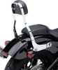 COBRA Backrest Kit - 14" - Chrome - FLHC/S Detachable Backrest Kit - Team Dream Rides
