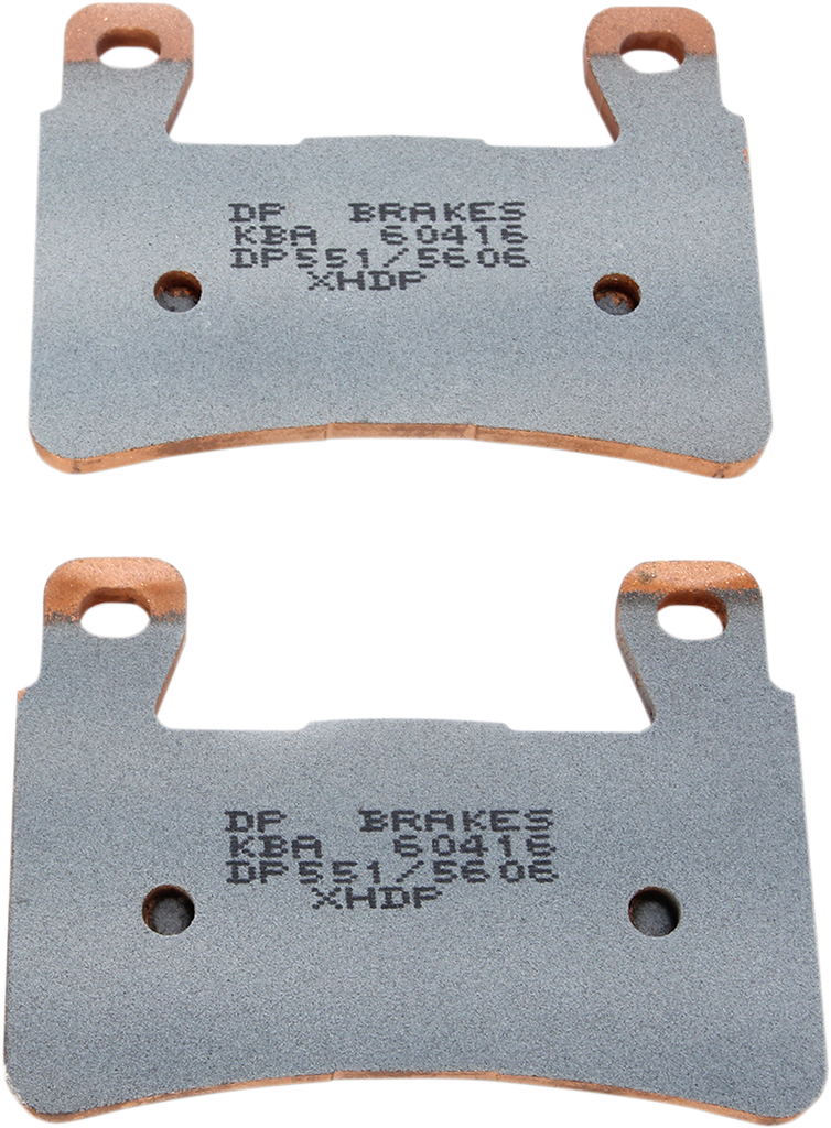 DP BRAKES Sintered Brake Pads - DP551 Sintered Metal Harley/Buell Brake Pads - Team Dream Rides