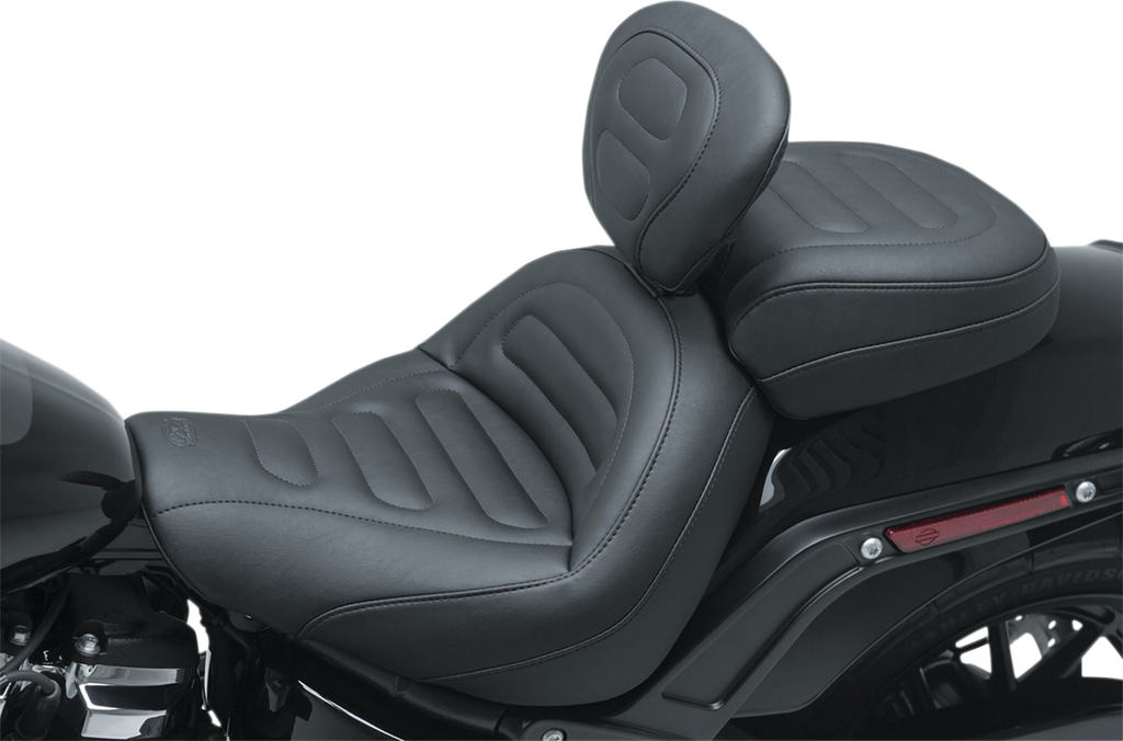 MUSTANG MX Solo Touring Seat - Driver's Backrest - FXFB MX Tour Solo Seat - Team Dream Rides