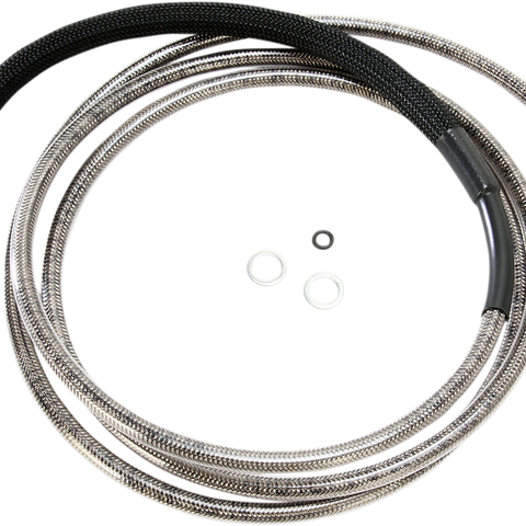 DRAG SPECIALTIES Clutch Line Stainless Steel Hydraulic Clutch Line - Team Dream Rides