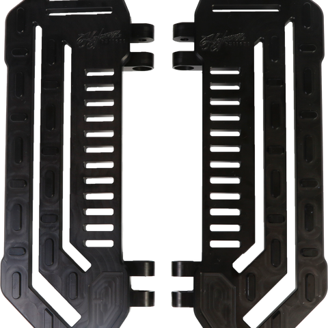 H/D Billet Floorboards Black - Team Dream Rides