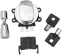 DRAG SPECIALTIES Side Hinge Ignition Switch with Fork Lock - Chrome Side Hinge Ignition Switch - Team Dream Rides