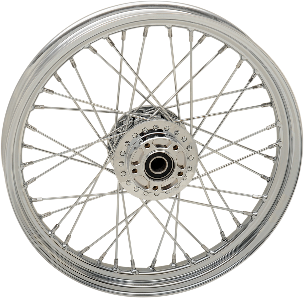 DRAG SPECIALTIES Wheel - Front - 19 x 2.5" - 12-17 FXD - With ABS Replacement Laced Wheel - Team Dream Rides