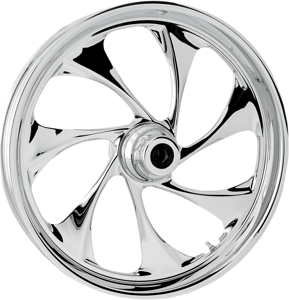 RC COMPONENTS Front Wheel - Drifter - Single Disc - 21" x 3.5" - 00-07 FLT One-Piece Forged Aluminum Wheel — Drifter - Team Dream Rides