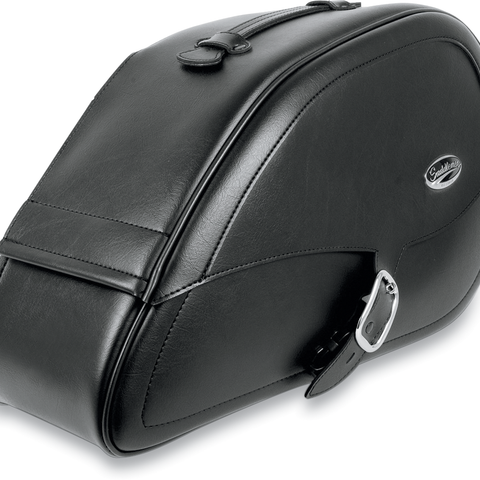SADDLEMEN Saddlebag - Teardrop - Dyna Rigid-Mount Specific Fit Teardrop Saddlebags - Team Dream Rides