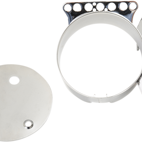 DRAG SPECIALTIES MOUNT SPDO CHR Speedometer Relocation Bracket - Team Dream Rides