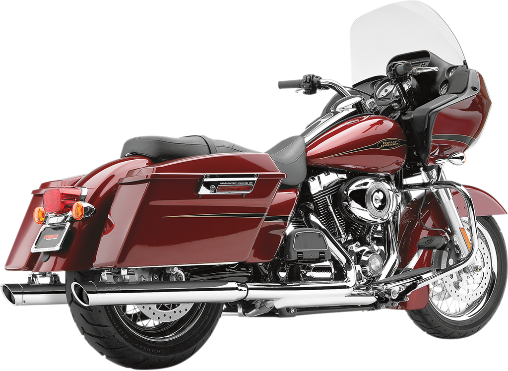 COBRA 3" Mufflers - Chrome - '95-'16 Bagger 3" Slip-On Muffler - Team Dream Rides