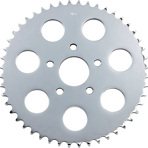 DRAG SPECIALTIES Rear Wheel Sprocket - 48-Tooth - Chrome Rear Wheel Sprocket - Team Dream Rides