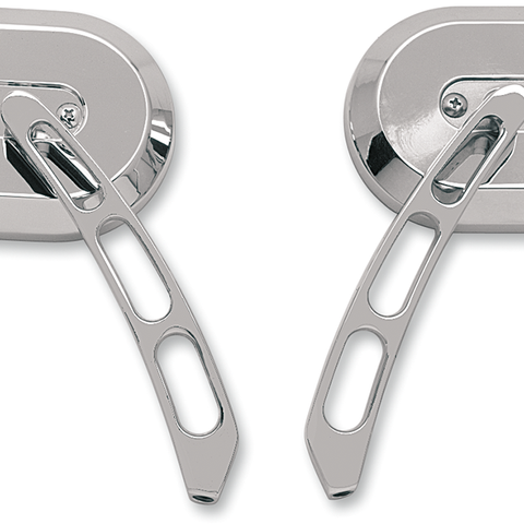 DRAG SPECIALTIES Right Oval Mirror Large Oval Mirror - Team Dream Rides