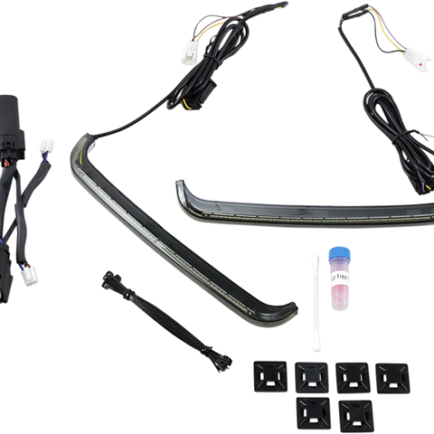 CUSTOM DYNAMICS LED Low-Profile BAGZ™ Accent Lights - '10-'13 Smoke Lens LED Low-Profile BAGZ™ Accent Lights - Team Dream Rides