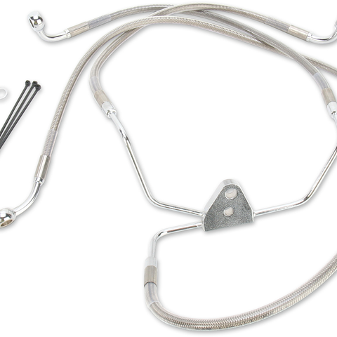 DRAG SPECIALTIES Brake Line - Front - +10