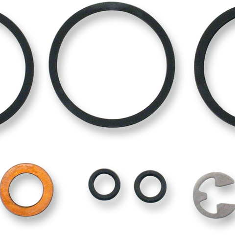 HAWG HALTERS 4-Piston Caliper Rebuild Kit - Differential Bore 4-Piston Brake Caliper Rebuild Kit - Team Dream Rides