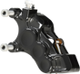 ARLEN NESS 6-Piston Caliper - Front Left - Black - 11.8" Ness Tech Six-Piston Differential Bore Caliper - Team Dream Rides