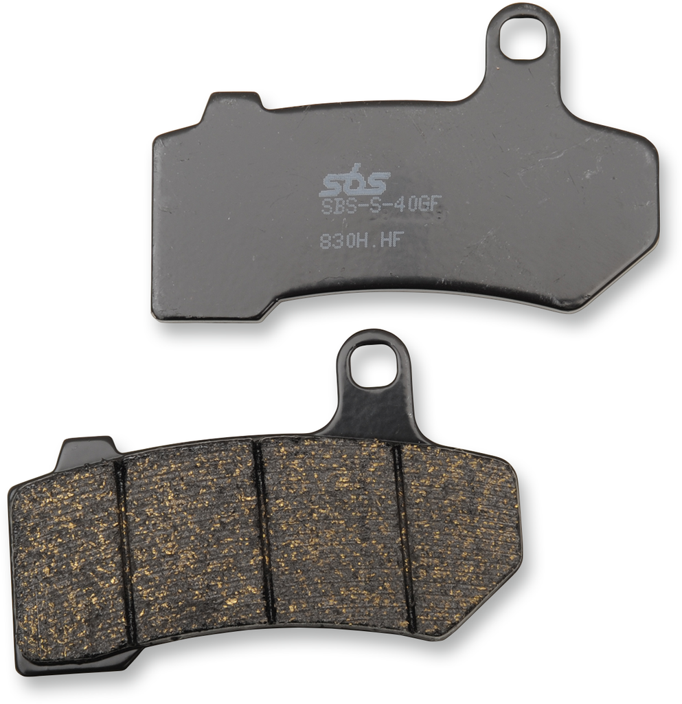 SBS Street Ceramic Brake Pads - Harley-Davidson HHF Street Ceramic Organic Brake Pads - Team Dream Rides