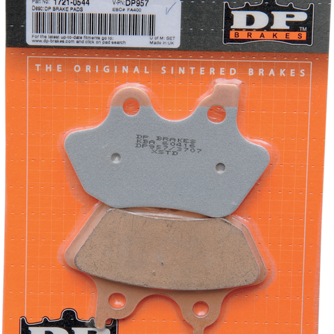 DP BRAKES Sintered Brake Pads - DP957 Sintered Metal Harley/Buell Brake Pads - Team Dream Rides