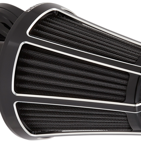 ARLEN NESS Air Cleaner Monster Beleved Black Monster Sucker Air Cleaner Kit with Cover — Beveled - Team Dream Rides