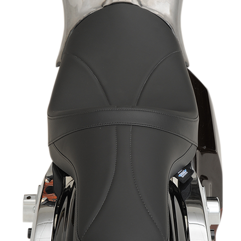 DRAG SPECIALTIES SEATS Predator Seat - Mild Stitched - Yaffe Gas Tank Predator 2-Up Seat - Team Dream Rides